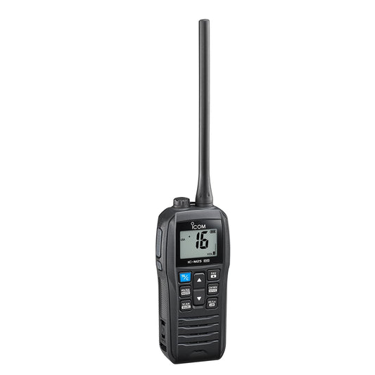 Icom IC-M25 EVO Handheld VHF Radio Black