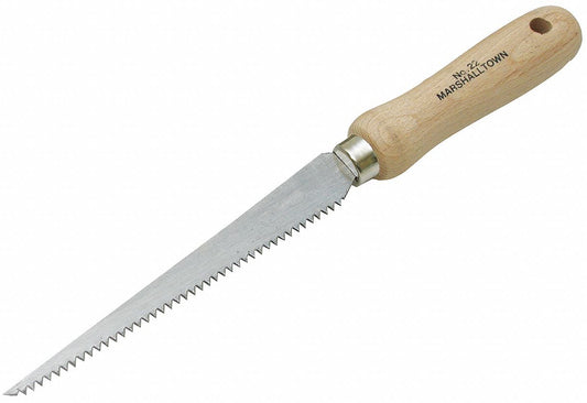 MARSHALLTOWN Utility Saws, Wood Handle Material, Made In The USA, 22