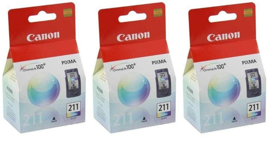 Canon CL-211 Color Ink Cartridge 3-Pack