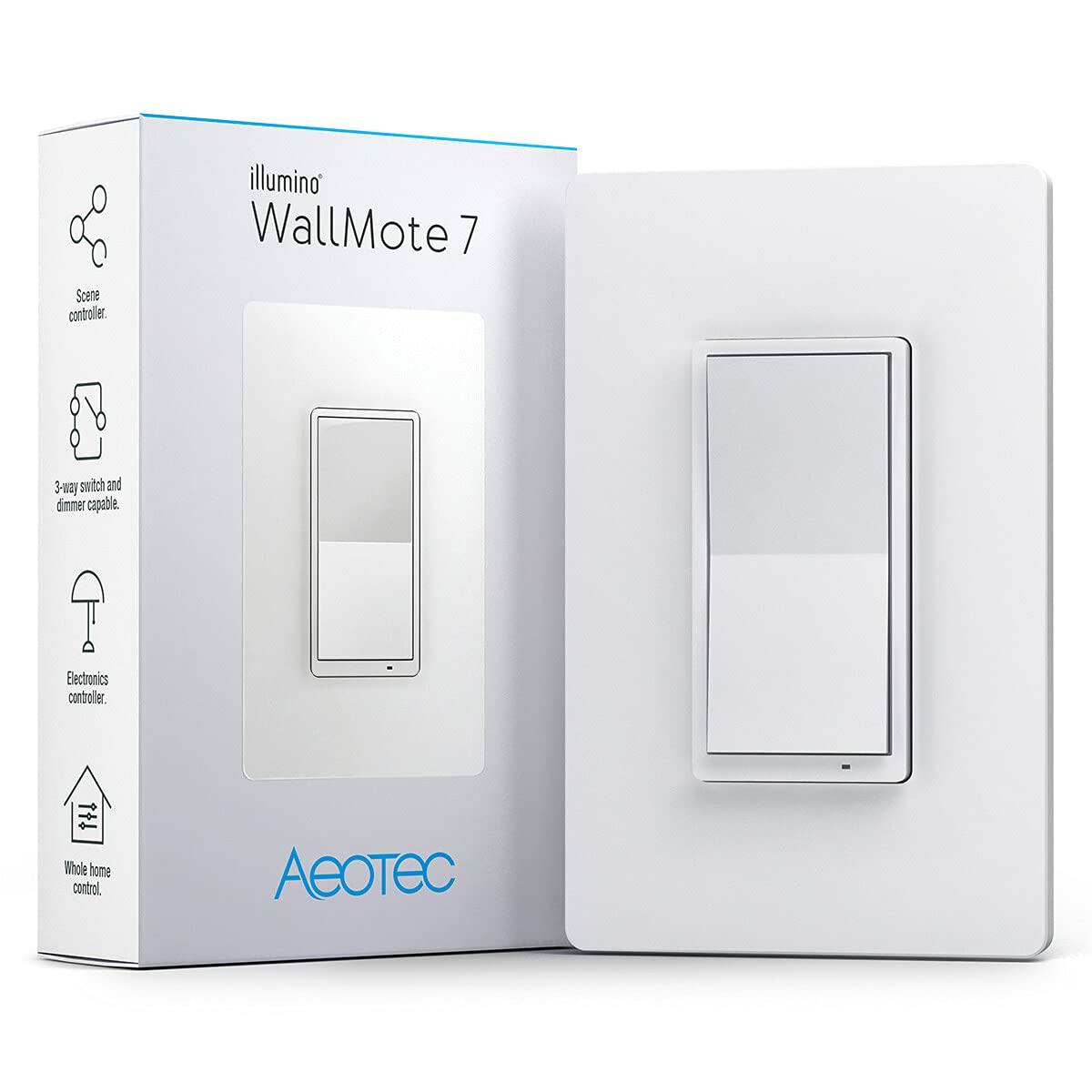 Aeotec illumino WallMote 7 Z-Wave Remote Control
