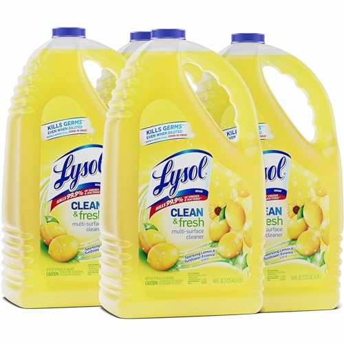Lysol Multi-Surface Cleaner 144 Fl Oz (4 Pack)