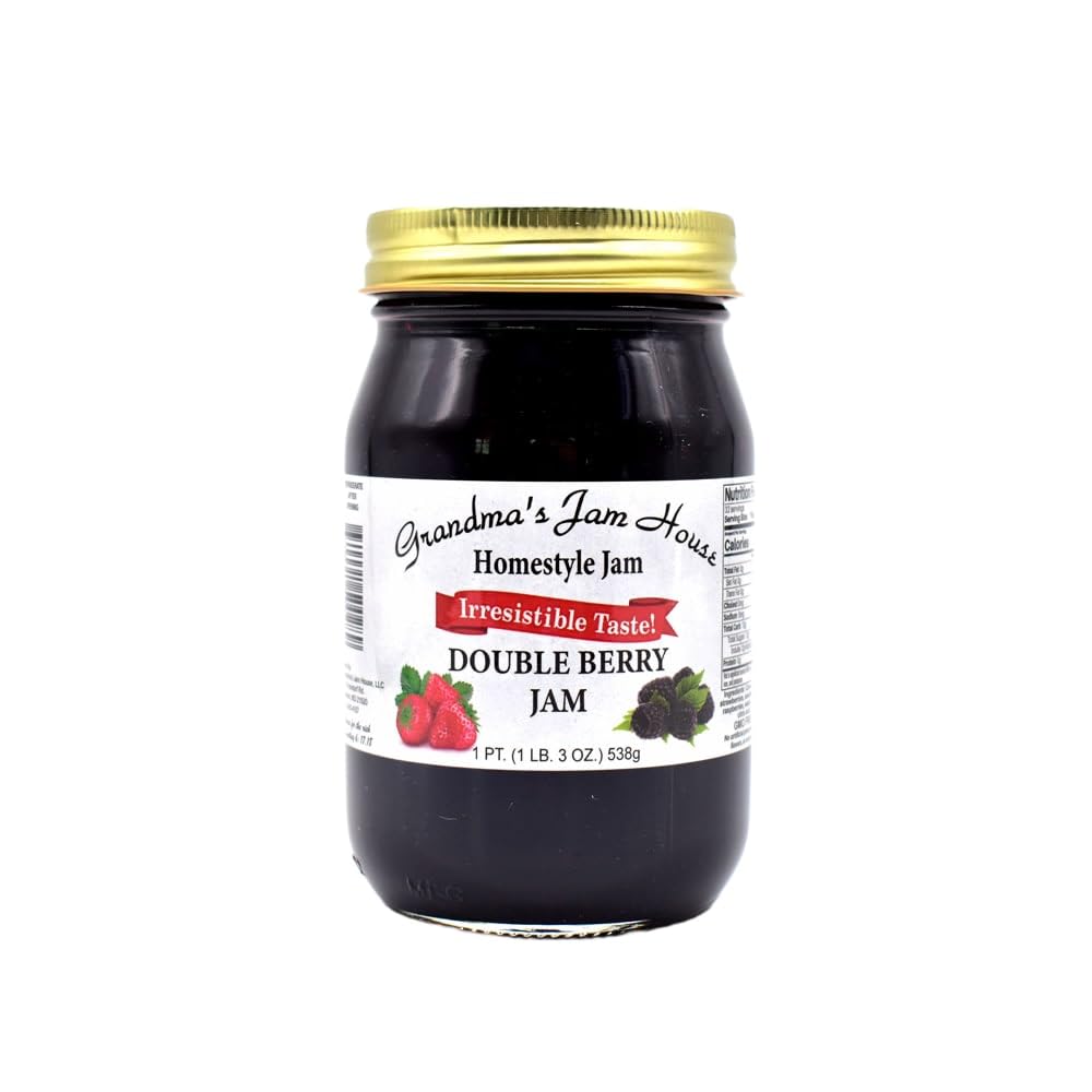 Grandma's Jam House Double Berry Jam 19 oz
