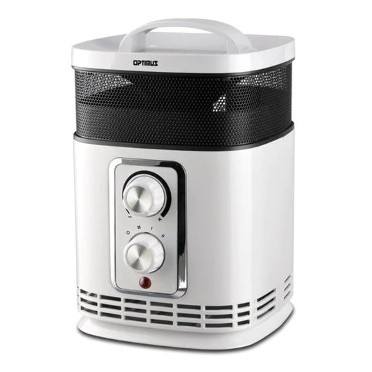 Optimus H-7232 Electric Heater, White, 6-Pack