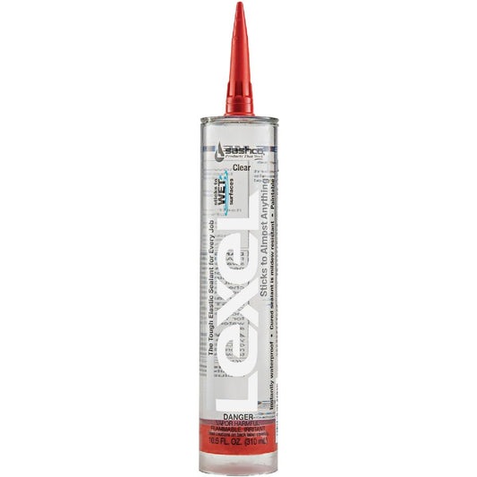 Sashco Lexel Clear Adhesive Caulk 10.5oz