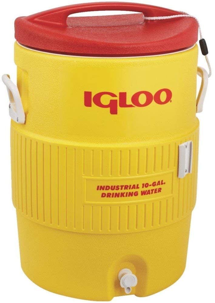 Igloo 400 Series 10 gal Water Cooler Red/Yellow