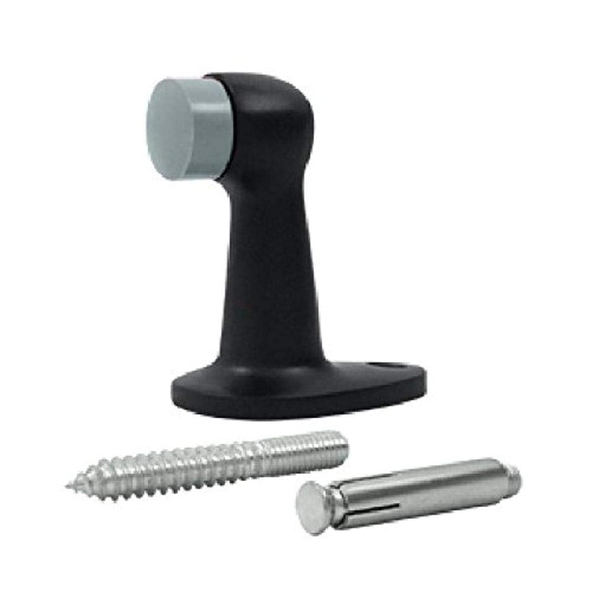 Deltana Floor Door Bumper 2-7/8IN Black