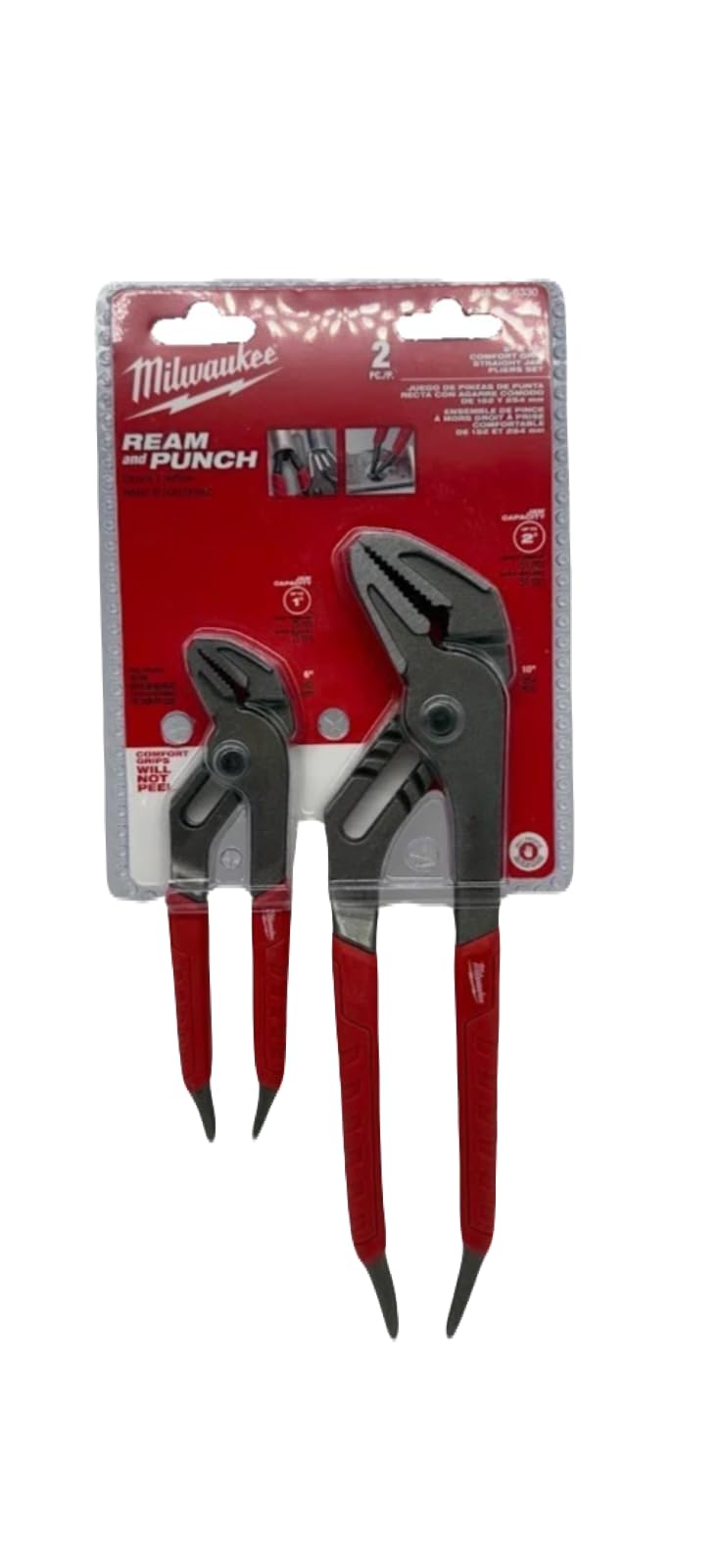 Milwaukee 6" & 10" Comfort Gri