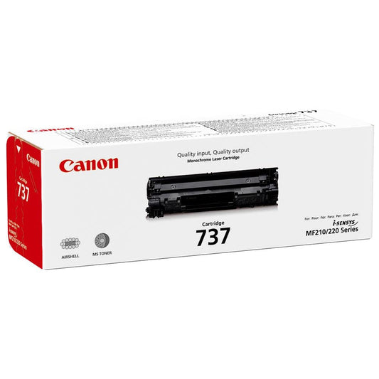 Canon 737 Black Toner Cartridge 2100 Pages