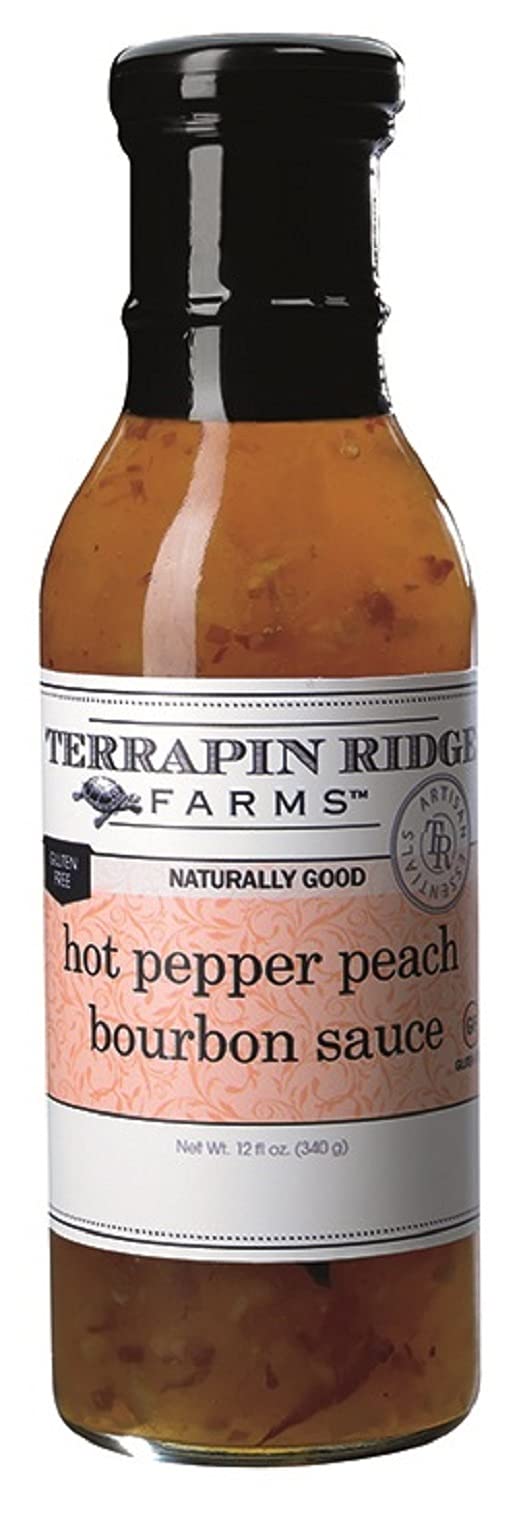 Terrapin Hot Pepper Peach Bourbon Sauce 12oz