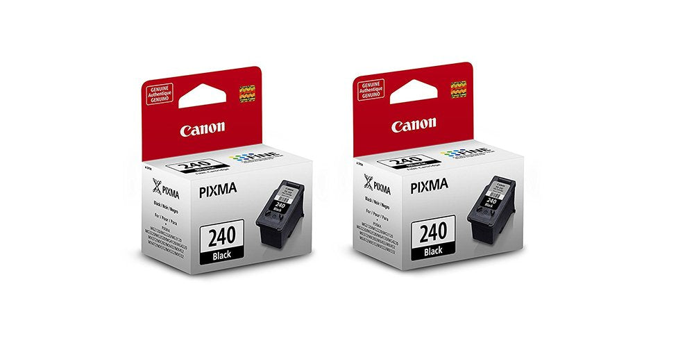 Canon PG-240 Black Ink Cartridge 2 Pack