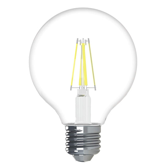 GE Refresh HD Daylight LED G25 Bulbs, 2-Pack, 5.5W