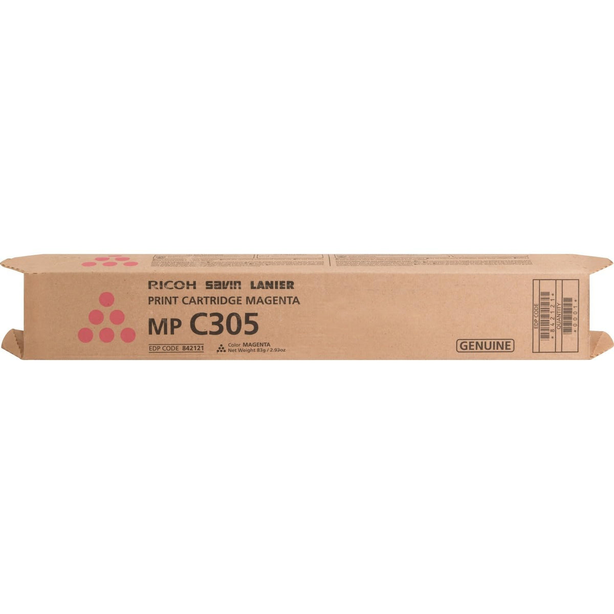RICOH RIC842121 Toner Cartridge - Magenta