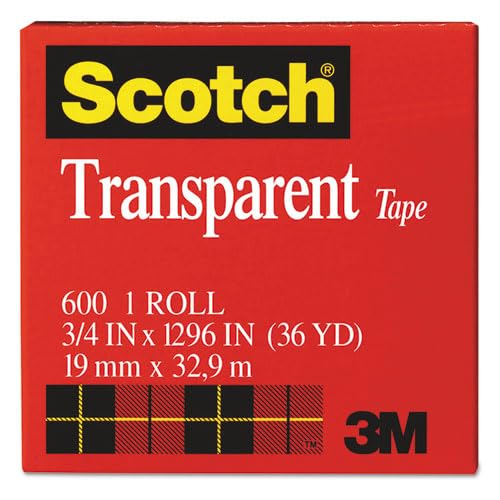 SCOTCH TRANSPARENT TAPE600 C 3