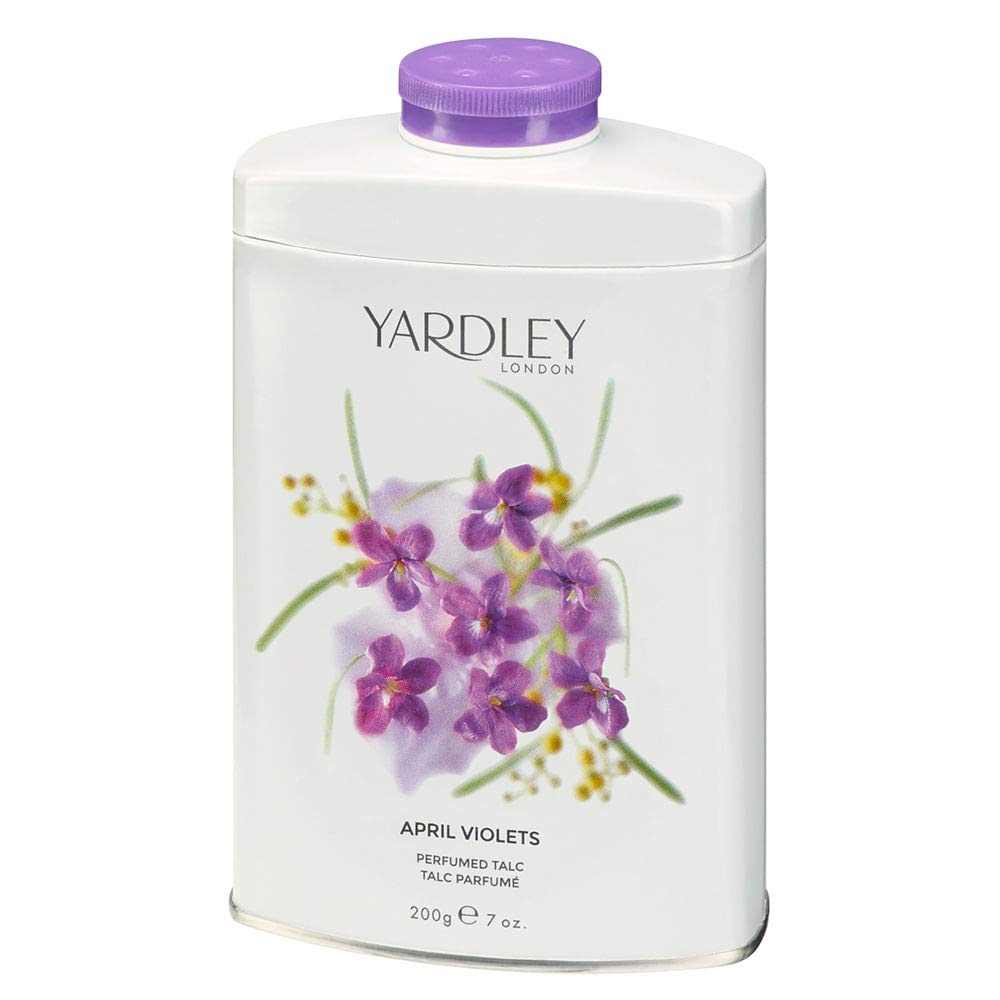 Yardley London April Violets Talc 7 oz