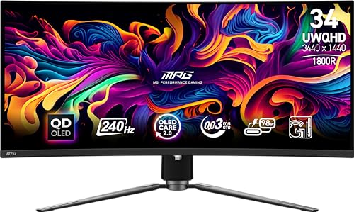 MSI MPG 341CQPX QD-OLED 34" Monitor