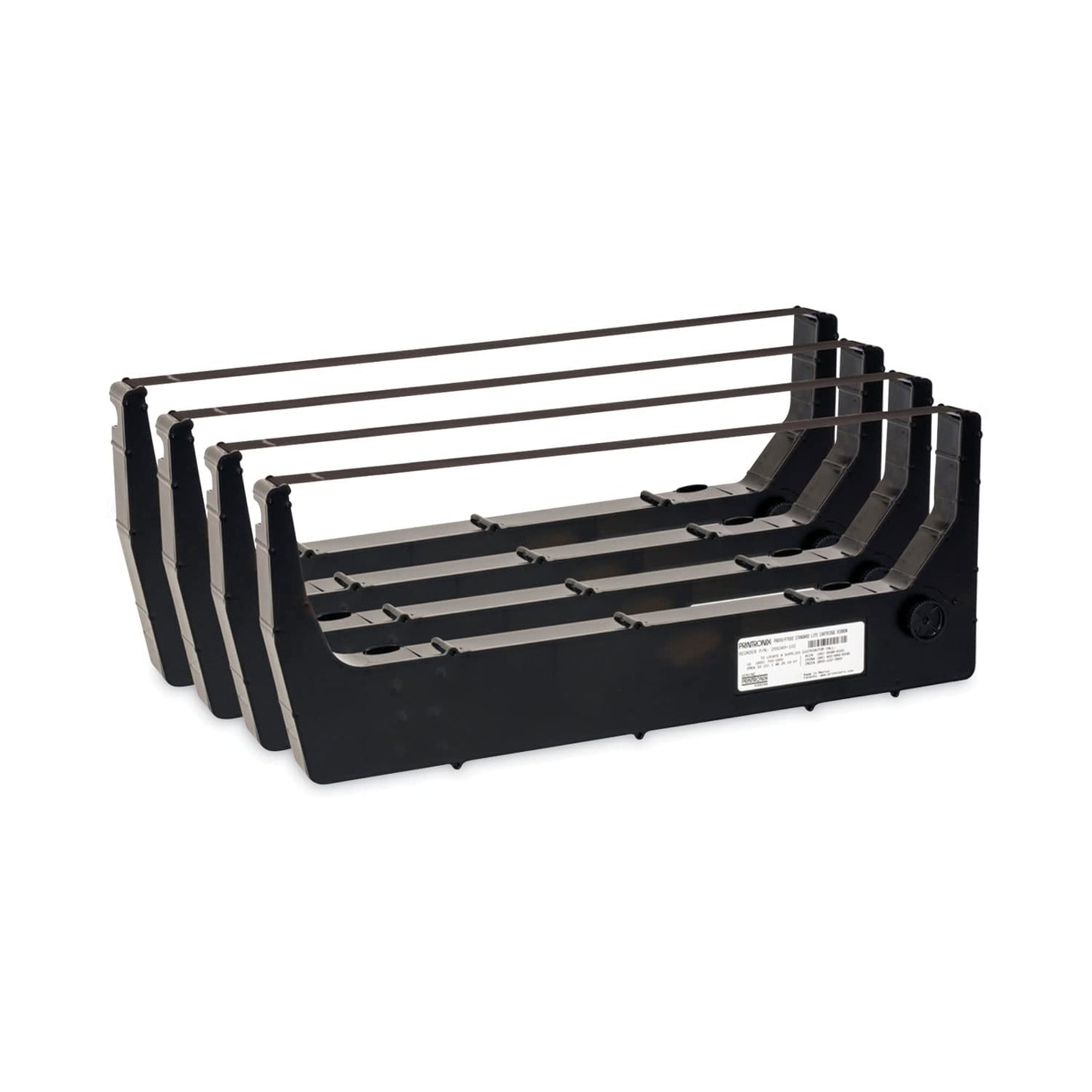 Printronix 255049402 Black Printer Ribbon 4-Pack