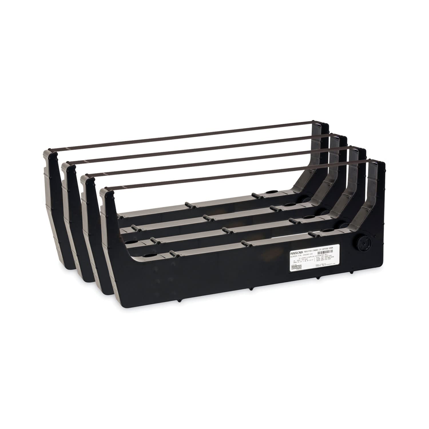 Printronix 255049402 Black Printer Ribbon 4-Pack