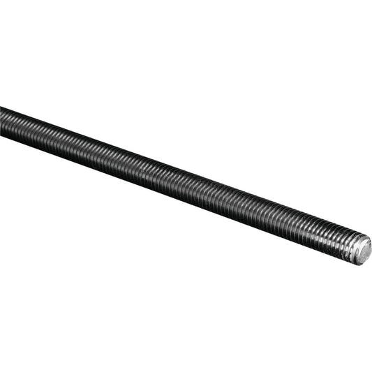 STEELWORKS BOLTMASTER 11549 218222 Threaded Rod, 5/16-18 x 36, Silver