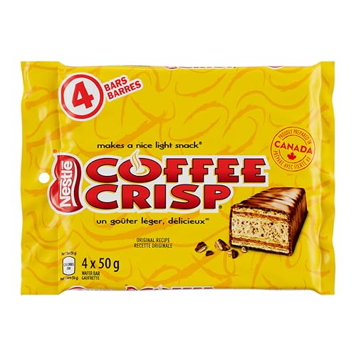 Nestle Coffee Crisp Chocolate Bar 4 Count