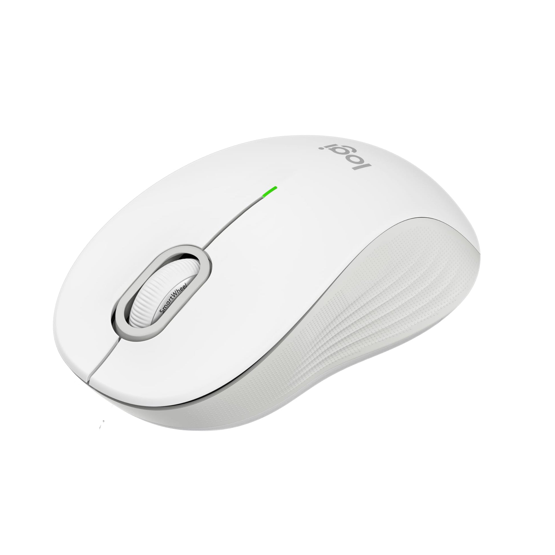 Logitech Signature M550 Wireless Mouse - for Small to Medium Sized Hands, 2-Year Battery, Silent Clicks, Bluetooth, Multi-Device Compatibility - Off White