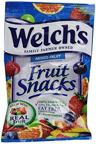 Welch's Fruit Snacks Mixed Fruit 5oz 12ct