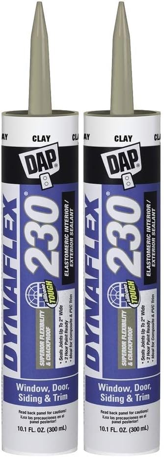 DAP Dynaflex 230 Elastomeric Sealant 10.1oz Pack of 2