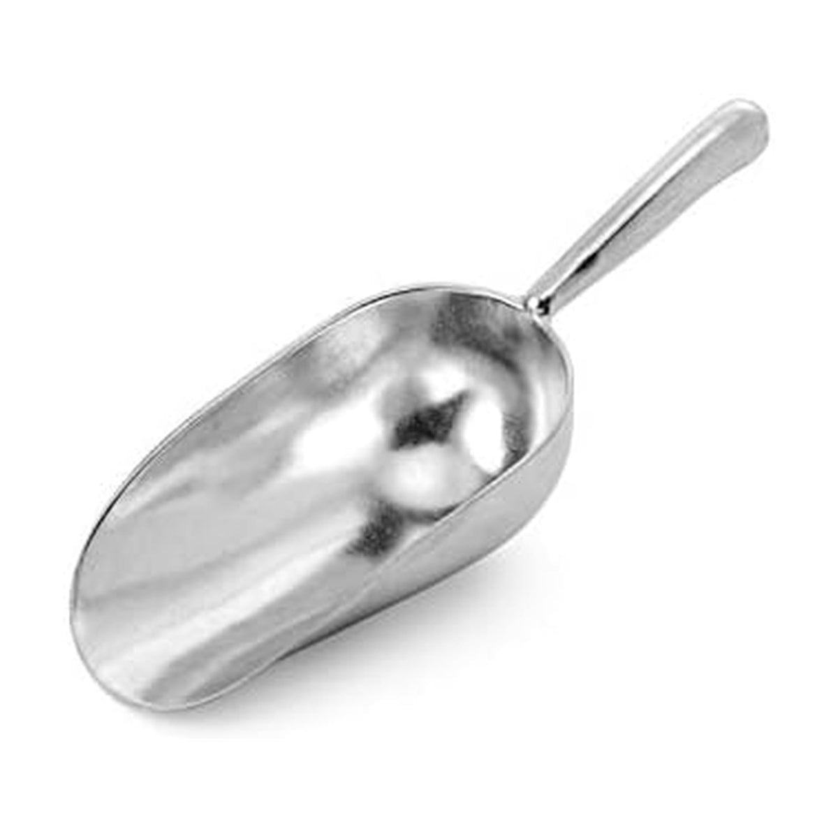 Houdini Double-Cast Aluminum Bar Ice Scoop 7 Inch