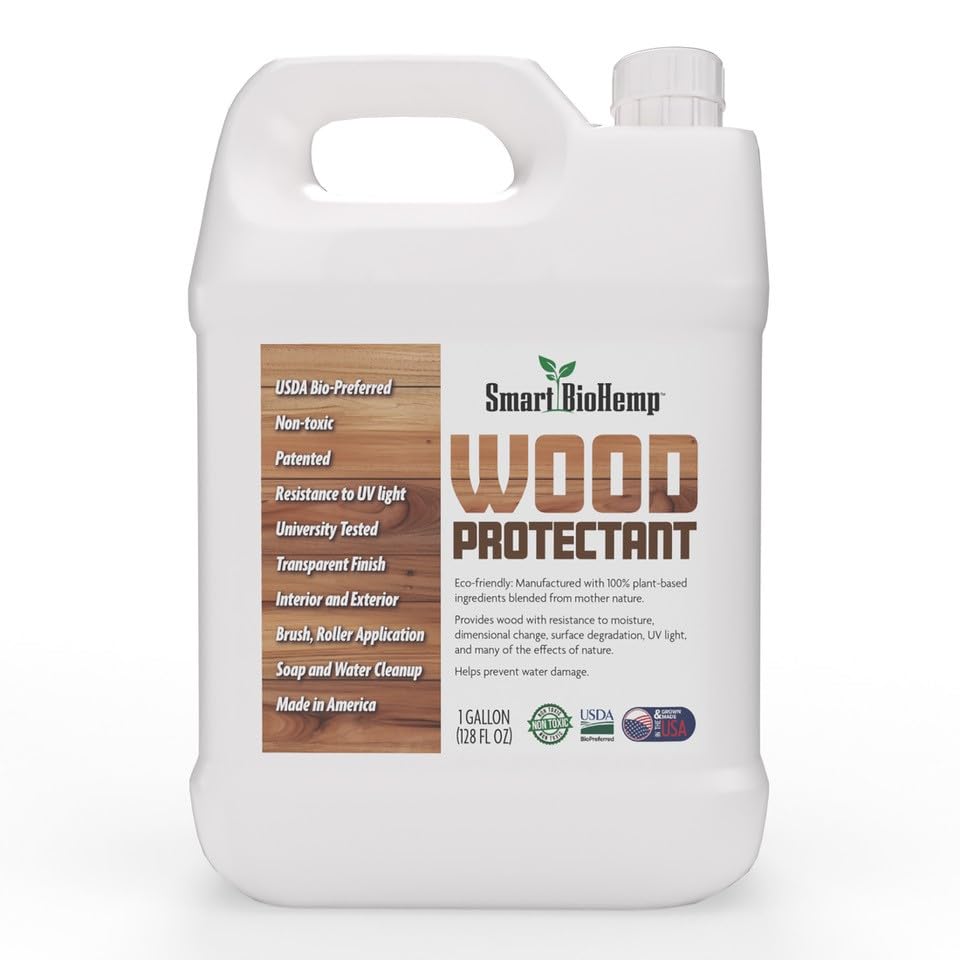 BIOHEMP Plant-Powered Wood Protectant 1-Gallon