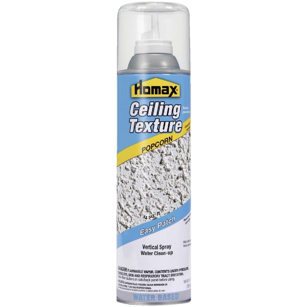 Homax Easy Patch Aerosol Ceiling Texture, Popcorn, 14 oz