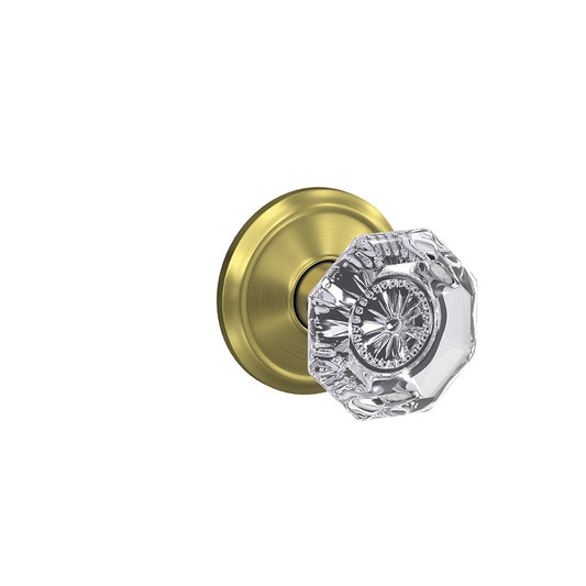 Schlage Alexandria Glass Knob FC21 ALX 608 ALD
