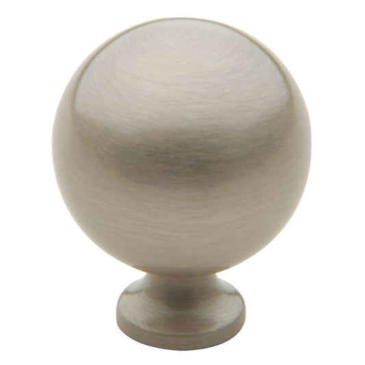 Baldwin 4961150 Round Cabinet Knob Satin Nickel