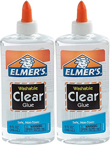 Elmer's Liquid School Glue Clear 9oz 2-Pack