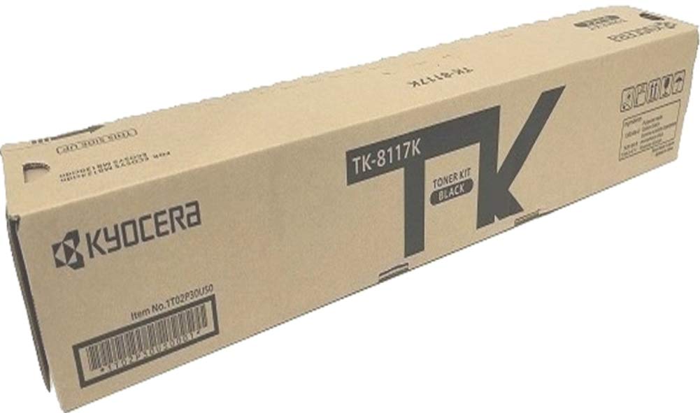 Kyocera TK-8117K Black Toner Cartridge 12,000 Pages