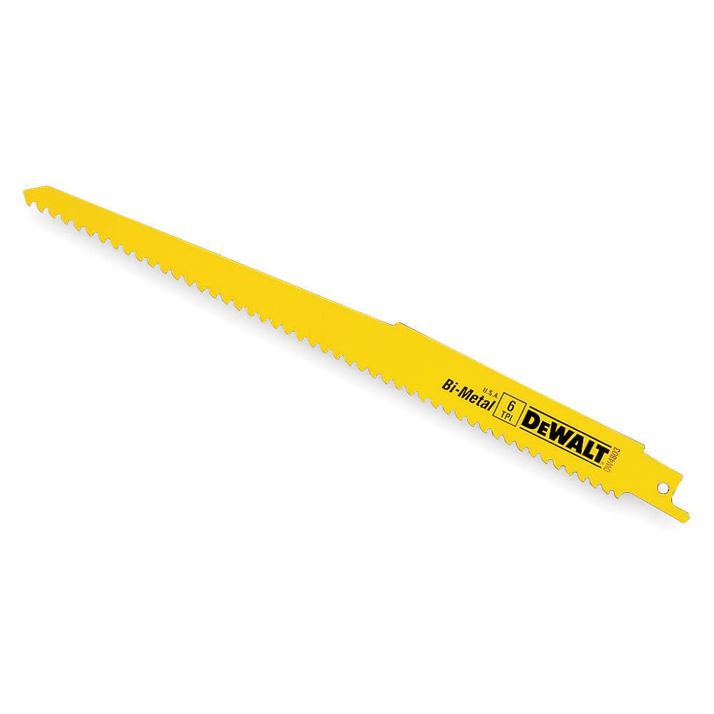 DEWALT ACCESSORIES DW4803B25 9" 6TPI Reciprocate Blade