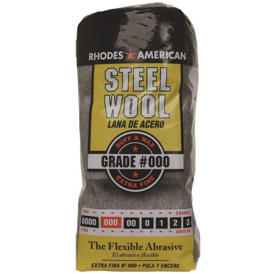 Rhodes Homax 000 Steel Wool 12-Pack