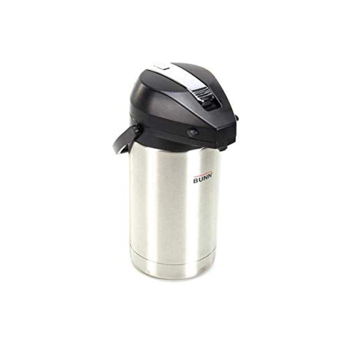 Bunn 32130.0100 3 Liter Stainless Steel Lined Lever Action Airpot