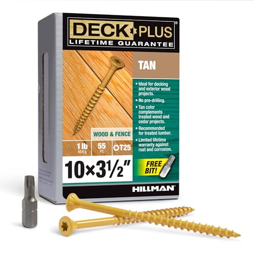 HILLMAN Deck Plus No. 10 in. X