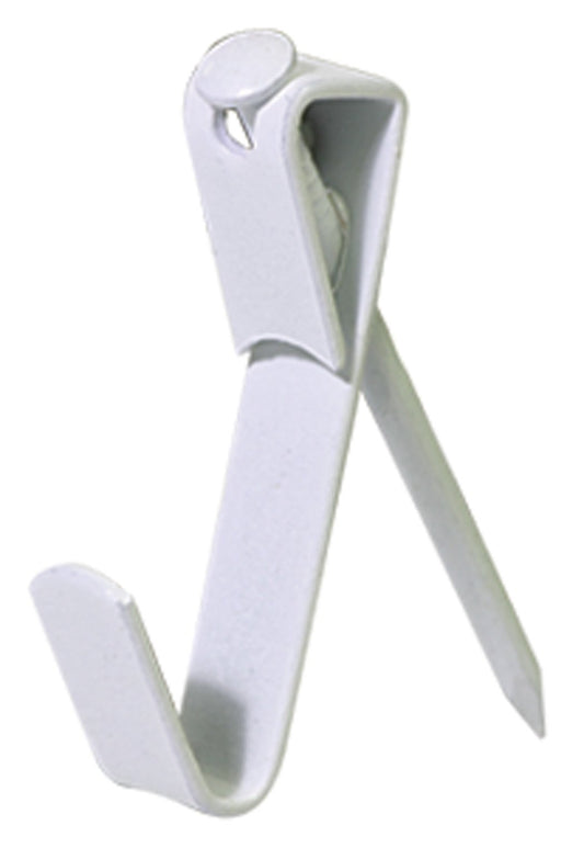 Hillman White Picture Hanger 10lb 8-Pack