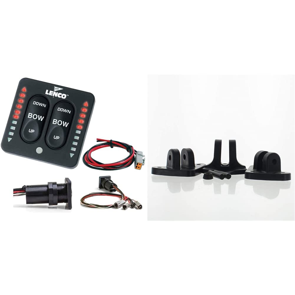 LENCO MARINE - 15170-001 Lenco LED Indicator Integrated Tactile Switch Kit w/Pigtail f/Single Actuator Systems
