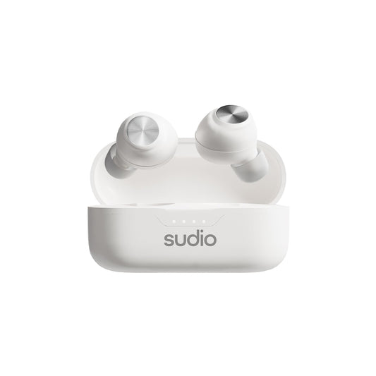 Sudio T3 Wireless Earbuds White