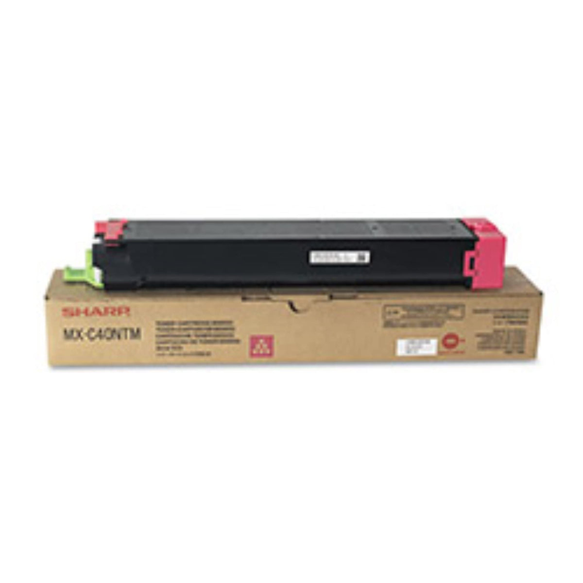 Sharp MX-C40NTM Magenta Toner Cartridge 10K Yield