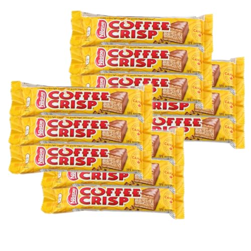 King Size Crispy Coffee Candy Bars, 75g Each, Pack of 12, 2 Pound Bag