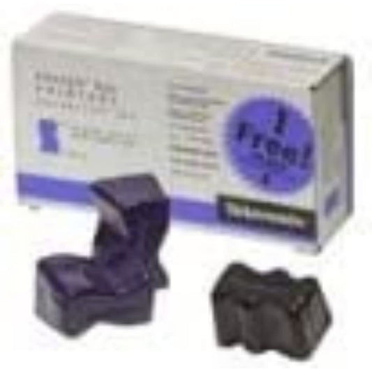 Xerox Tektronix Cyan Color Ink Sticks for Phaser 840 (2 Cyan 1 Black)