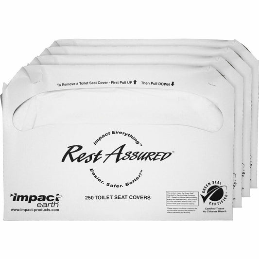 IMPACT Toilet Seat Covers Green Seal 1000/Case
