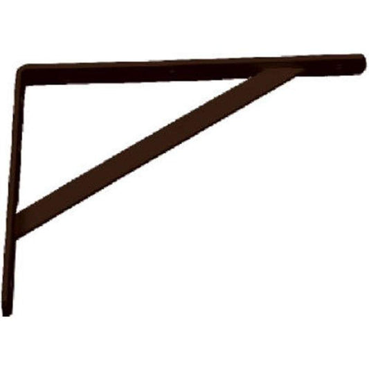 KNAPE HD Black Steel Shelf Bracket 12"L