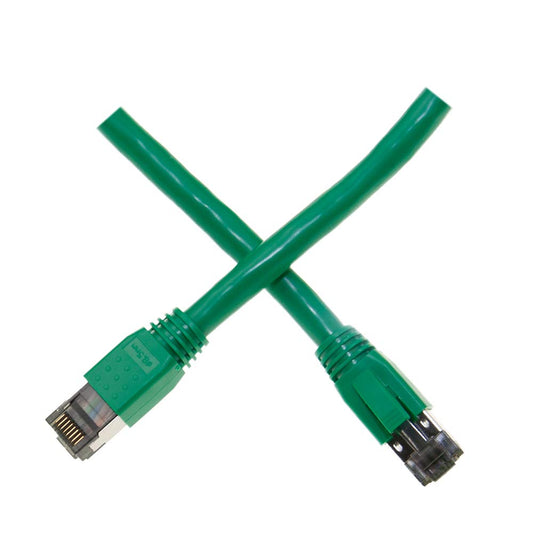 CableWholesale Cat8 Ethernet Patch Cable 10ft Green
