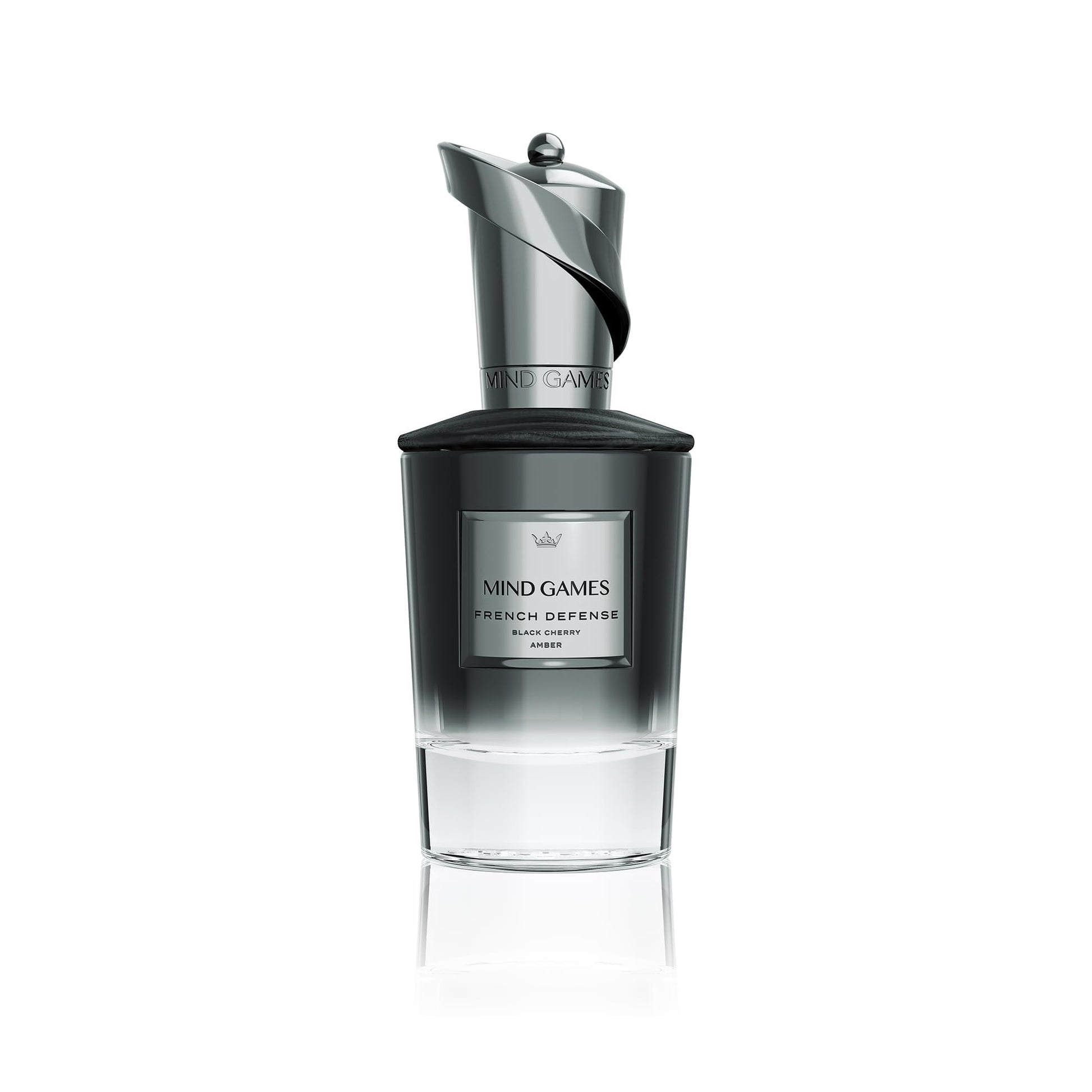 MIND GAMES French Defense - Luxury Perfume with Notes of Cherry, Chamomile, Amber & Cedarwood - Elegant Extrait de Parfum for Women & Men - Fruity & Velvety Perfume - 100 mL/3.4 oz