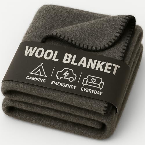Blanket Grey Woolen