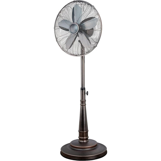 Optimus F-6218 16" Retro Oscillating Stand Fan