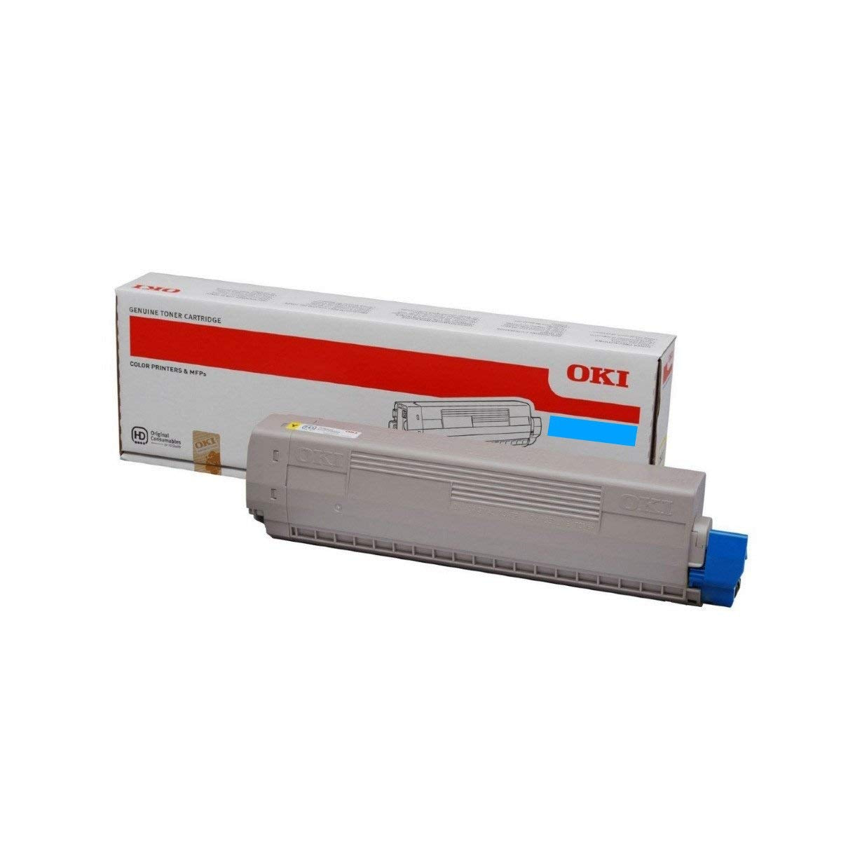 OKIDATA ES8473 MFP Cyan Toner Type C19 8.8K